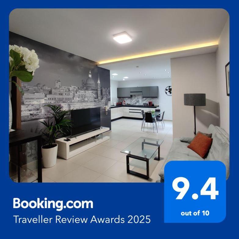 Depiro Point Deluxe - Modern, Designer Apartment 2 Minutes Away From Popular Sliema Seafront المظهر الخارجي الصورة